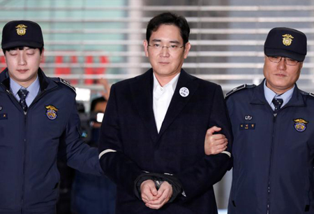 Phó Chủ tịch, người thừa kế tập đoàn Samsung Lee Jae-yong.